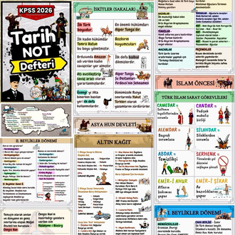 2026 KPSS Tarih, Coğrafya, Vatandaşlık Şifreli Dijital PDF