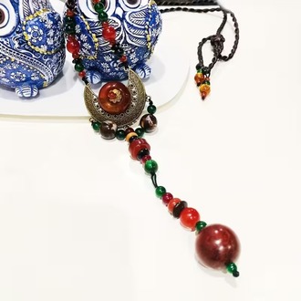 Ataların Sesi – Tribal Akik Kolye