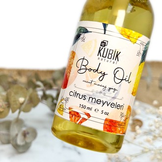 Citrus Turunçgiller Kokulu Masaj Yağı 150 Ml