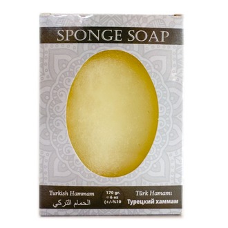 Beyaz Sabun Kokulu Sünger Sabun160 gr