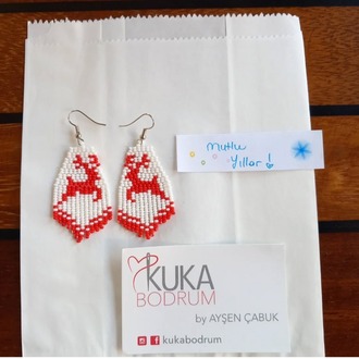 Sallantılı şık küpe 