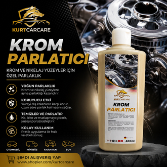 KurtCarCare Krom Parlatıcı