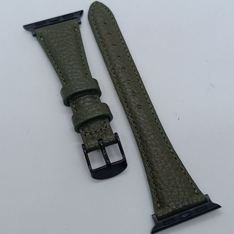 Applewatch Elegance Deri Saat Kordonu Haki