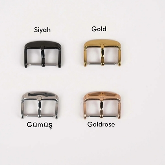 Burtelo Deri Saat Kordonu Gri