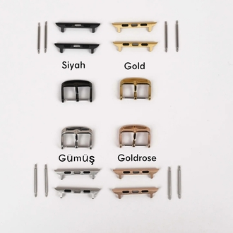 Applewatch Burtelo Deri Saat Kordonu Kırmızı