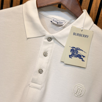 Burberry Polo Yaka Özel Düğme Tshirt