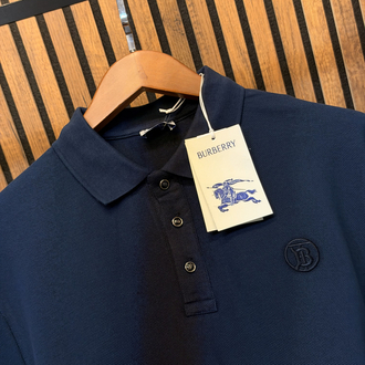 Burberry Polo Yaka Özel Düğme Tshirt