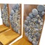 Ahşap Mini Mumluklar Doğal Taş Kaplama TL 307