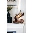 Doğal Ağaç Beyaz Masa Lambası LM 104
