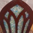 Pencere Tealight Mumluk Kahverengi keskin bitişli