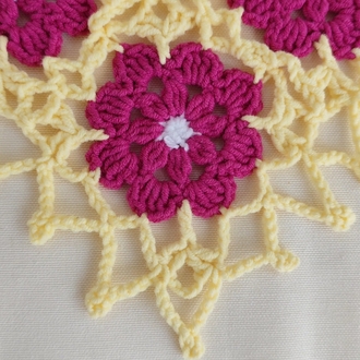 Pembe/Sarı  Bandana