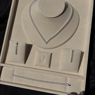 KAŞMİR model set(kolye/küpe/bileklik)