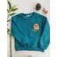 Young Köpek Baskı Üç İp Sweat