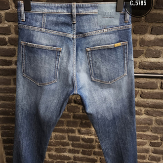 Ami Elite Double Dyed Denim Jean | İthal Kumaş, Metal Logo & Kalp İşleme