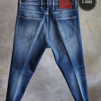 GUCCI Premium Stretch Denim Jean | İthal Esnek Kumaş & Signature Web Şerit Deta