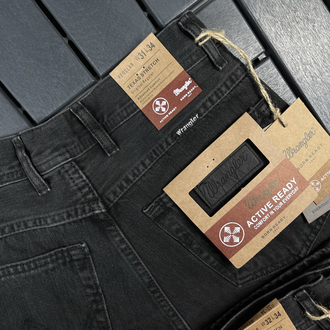 ⚜️LİKRASIZ⚜️ Wrangler Texas Rigid Denim | Çift Logo Detaylı | %100 Pamuk Regular Fit