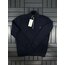 Calvin Klein Dik Yaka Fermuarlı Göğüs ve Kol Ucu Nakış İşleme %100Pamuk Sweatshirt.