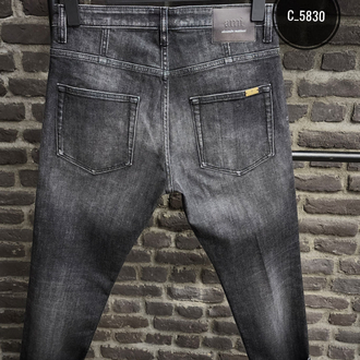 Ami Elite Double Dyed Denim Jean | İthal Kumaş, Metal Logo & Kalp İşleme