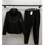 Siyah Tech Fleece Eşofman Takımı
