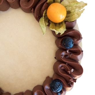 Triple Mocha Raw&Vegan Cheesecake