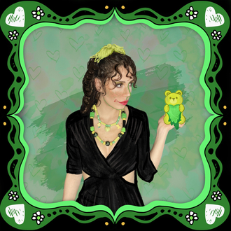 LOL Heart / Green