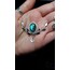 Flora Moon Labradorite Kolye
