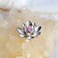 Pembe Lotus Kolye