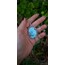 Antik Larimar Kolye (Büyük olan) 