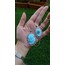 Antik Larimar Kolye (Büyük olan) 
