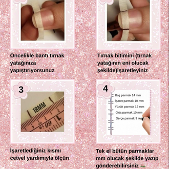 LPS Miniş Tasarımlı 3D Press-On Tırnak Seti ♡