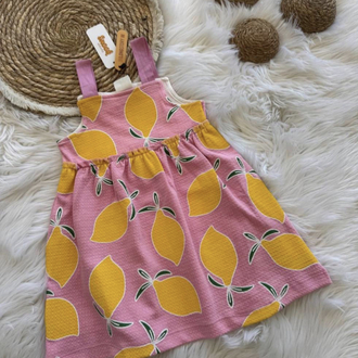 Limonlu elbise 
