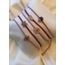 Tekli İp Charm Bileklik / Bracelet (mineuğurböceği / zirkonbalık / zirkon kutupyıldızı / tur