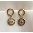 RUMI SUN - Beyaz Küpe / Earring