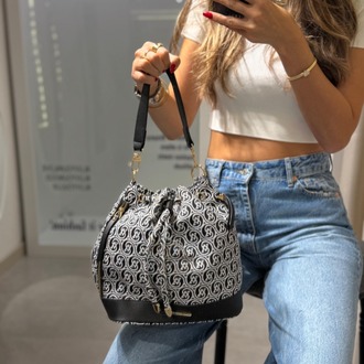 BLACK LUVS VAKKO BÜZGÜLÜ ÇANTA 