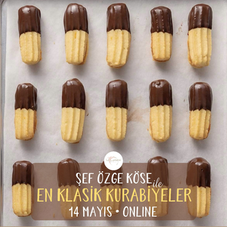 ONLINE EN KLASİK KURABİYELER ATÖLYESİ-KAYITLI EĞİTİM