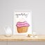Orijinal Suluboya Yummy Cupcake