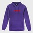 LaQuerencia Wasted Baskılı Kapüşonlu Oversize Sweatshirt LQ-0213