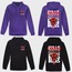 LaQuerencia Chicago Bulls Baskılı Kapüşonlu Oversize Sweatshirt LQ-0208