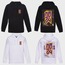 LaQuerencia KB24 Baskılı Kapüşonlu Oversize Sweatshirt LQ-0203