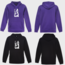 LaQuerencia Labron Baskılı Kapüşonlu Oversize Sweatshirt LQ-0179