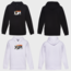 LaQuerencia Yup Baskılı Kapüşonlu Oversize Sweatshirt LQ-0183