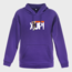LaQuerencia Yup Baskılı Kapüşonlu Oversize Sweatshirt LQ-0183