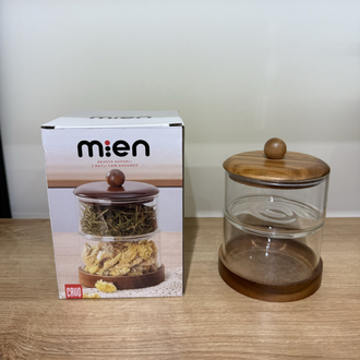 AKASYA KAPAKLI 2 KATLI CAM KAVANOZ