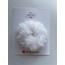 Beyaz Peluş Lastik Toka