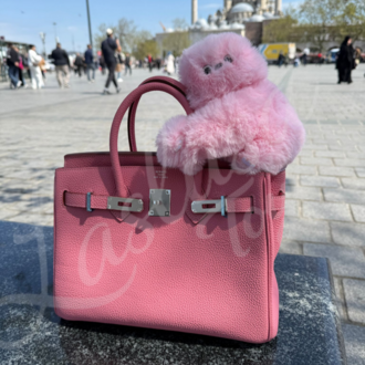 Mirumi - Duygusal Zekalı Sesli ve Hareketli Peluş Mini Oyuncak Robot Pembe