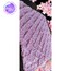 lavender Studio puffy pembe bebek battaniyesi 