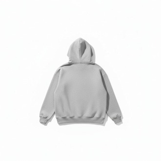 Basic gri hoodie