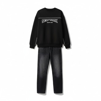 Newyork baskılı sweatshirt 