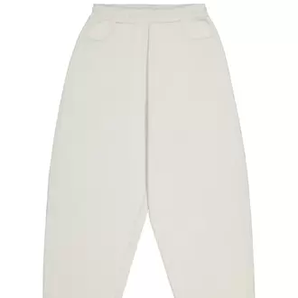 Baggy eşofman altı beyaz renk