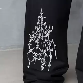 Etnik desenli eşofman altı 